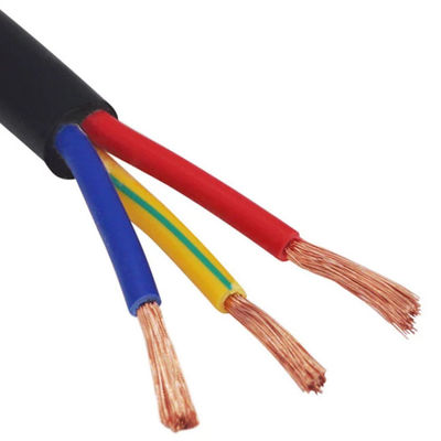 গুণ  300V/500V PVC Flexible Electrical Cable Eco Friendly Fire Resistant কারখানা